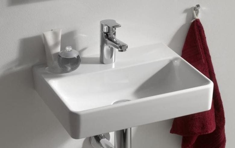 LAUFEN PRO S umývadlo 55 cm, s otvorom pre batériu, bez prepadu H8189580001561 Obrázek - fotka
