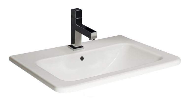 JIKA CUBITO PURE umývadlo 55 cm, s otvorom pre batériu a prepadom H8174220001041 Obrázek - Hlavní obrázek