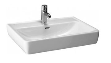 LAUFEN PRO S umývadlo 55 cm, s otvorom pre batériu a prepadom