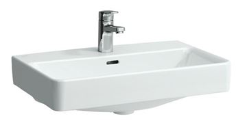 LAUFEN PRO S umývadlo 55 cm, s otvorom pre batériu a prepadom, LCC