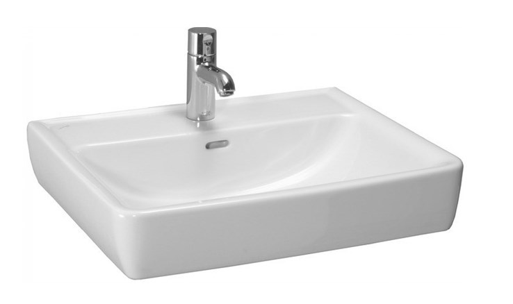 LAUFEN PRO A umývadlo 60 cm, s otvorom pre batériu a prepadom, LCC H8189524001041 Obrázek - Hlavní obrázek