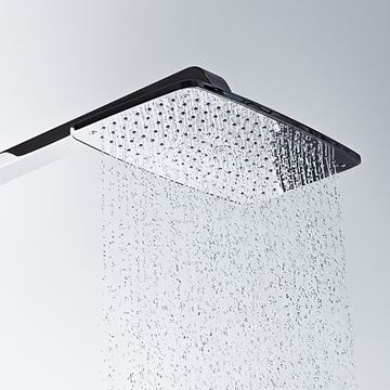 HANSGROHE RAINDANCE E360 SHOWEPIPE 360 sprchový set s termostatickou batériou, horná sprcha, ručná sprcha s 3 prúdmi, tyč, hadica, držiak, chróm 27112000 Obrázek - fotka