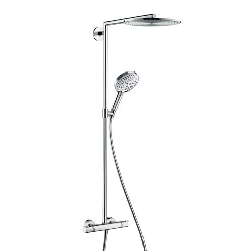 HANSGROHE RAINDANCE S SHOWEPIPE sprchový set s termostatickou batériou, horná sprcha, ručná sprcha s 3 prúdmi, tyč, hadica, chróm 27114000 Obrázek - Hlavní obrázek