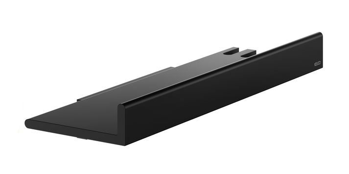 KEUCO REVA polica 350 mm, so stierkou, nástenná, čierna 12859370000 Obrázek - Hlavní obrázek
