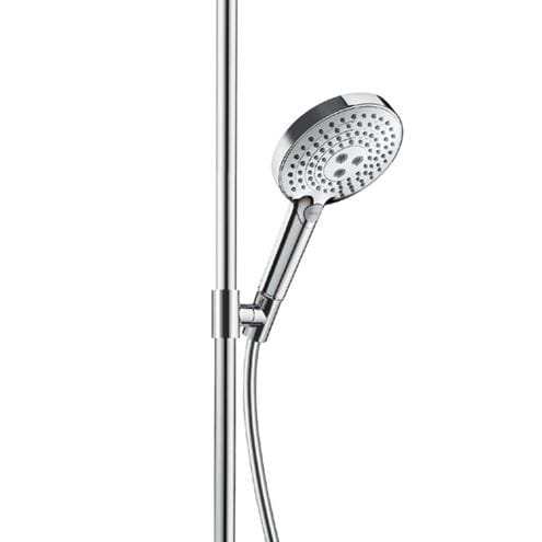 HANSGROHE RAINDANCE SELECT S SHOWEPIPE 240 sprchový set s termostatickou batériou, horná sprcha, ručná sprcha s 3 prúdmi, tyč, hadica, chróm 27129000 Obrázek - fotka