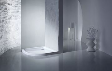 KALDEWEI ARRONDO 870-1 sprchová vanička 90x90 cm, R550, smaltovaná oceľ, bez nosiča 460000010001 Obrázek - fotka
