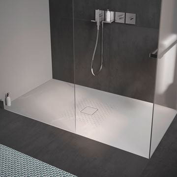 KALDEWEI CONOFLAT 793-1 sprchová vanička 100x130 cm, smaltovaná oceľ, bez nosiča, Perl Effekt, Antislip 466330003001 Obrázek - fotka
