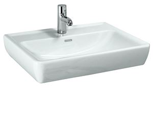 LAUFEN PRO A umývadlo 55 cm, s otvorom pre batériu a prepadom