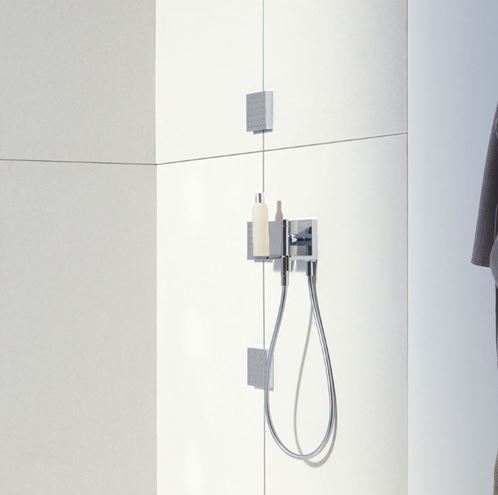 AXOR SHOWER COLLECTION polica 120 mm, nástenná, chróm 40872000 Obrázek - fotka