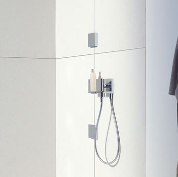 AXOR SHOWER COLLECTION polica 120 mm, nástenná, chróm 40872000 Obrázek - fotka