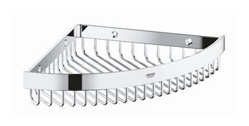 GROHE SELECTION CUBE rohová drôtená polica, nástenná, chróm