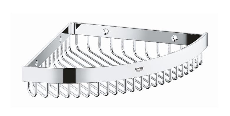 GROHE SELECTION CUBE rohová drôtená polica, nástenná, chróm 40809000 Obrázek - Hlavní obrázek