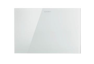 DURAVIT DURASYSTEM ovládacie tlačidlo splachovanie, senzorové, s podsvietením, napájanie zo siete, sklo, biela WD5003012000 Obrázek - fotka