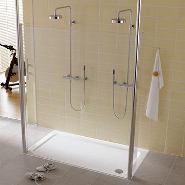 KALDEWEI DUSCHPLAN XXL 426-2 sprchová vanička 75x170 cm, smaltovaná oceľ, s nosičom 432648040001 Obrázek - fotka