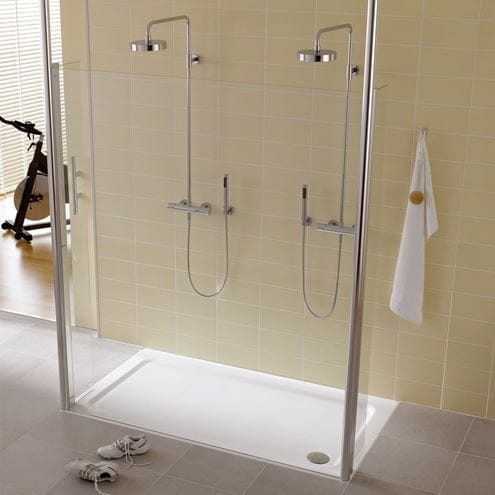 KALDEWEI DUSCHPLAN XXL 427-1 sprchová vanička 100x140 cm, smaltovaná oceľ, bez nosiča, Perl Effekt 432700013001 Obrázek - fotka