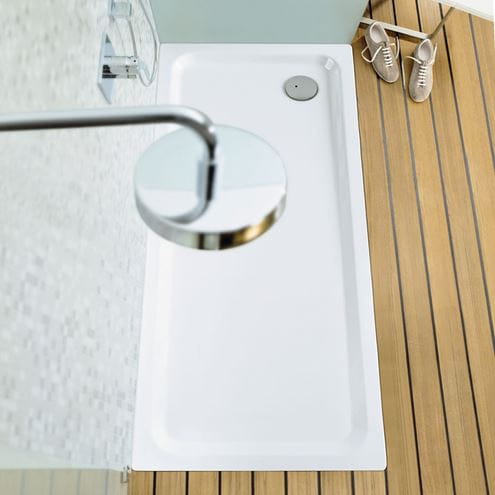 KALDEWEI DUSCHPLAN XXL 427-1 sprchová vanička 100x140 cm, smaltovaná oceľ, bez nosiča, Perl Effekt 432700013001 Obrázek - fotka