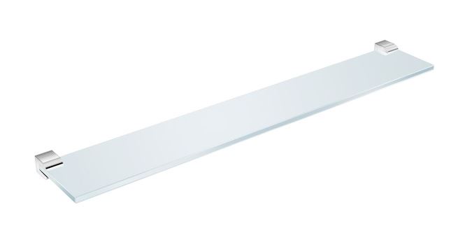 JIKA PURE polica 570 mm, nástenná, sklo, chróm H3853B20040001 Obrázek - Hlavní obrázek