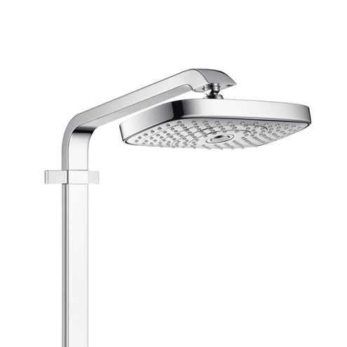 HANSGROHE RAINDANCE SELECT E SHOWERPIPE 300 sprchový set s termostatickou batériou, horná sprcha, ručná sprcha s 3 prúdmi, tyč, hadica, EcoSmart, chróm 27283000 Obrázek - fotka