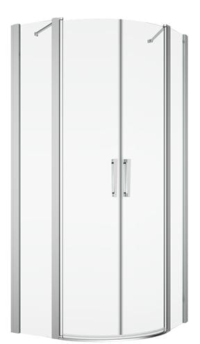 RONAL DIVERA D22ERB sprchovací kút 80x110 cm, R550, krídlové dvere, aluchróm/číre sklo D22ERB 55 811 50 07 Obrázek - Hlavní obrázek