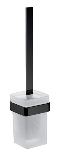 EMCO CONCEPT BLACK WC kefa, nástenná, sklo, čierna CB051513300 Obrázek - Hlavní obrázek