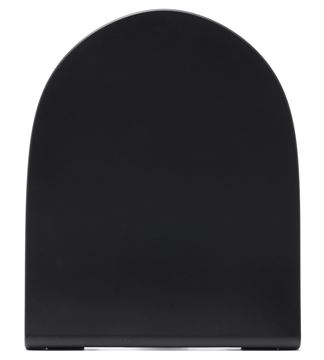 VITRA SENTO WC sedadlo Slim, SoftClosing, matná čierna 120-083R009 Obrázek - fotka