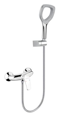 NOVASERVIS METALIA ECO+ sprchový set s batériou, ručná sprcha, hadica, držiak, chróm 57060,0E Obrázek - Hlavní obrázek