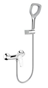 NOVASERVIS METALIA ECO+ sprchový set s batériou, ručná sprcha, hadica, držiak, chróm