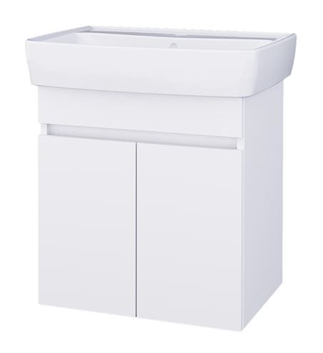 CONCEPT 50 skrinka pod umývadlo 52x39, 2x55 cm, 2 dvierka, lesklá biela 808709 Obrázek - Hlavní obrázek