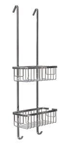 ROTH SHELF UNI drôtená polica 250 mm, dvojposchodová, na sprchovací kút, chróm