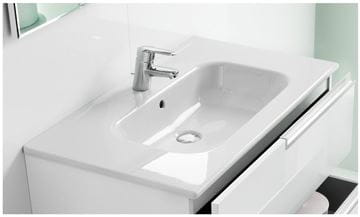 ROCA VICTORIA umývadlo 70 cm, s otvorom pre batériu a prepadom A32799D000 Obrázek - fotka