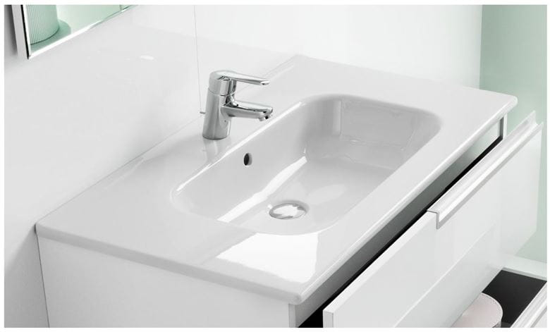 ROCA VICTORIA umývadlo 70 cm, s otvorom pre batériu a prepadom A32799D000 Obrázek - fotka