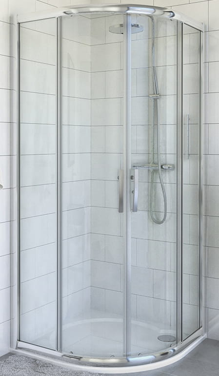 ROTH PROXIMA LINE PXR2N/900 sprchový kút 90x90 cm R550, posuvné dvere, brillant/sklo transparent