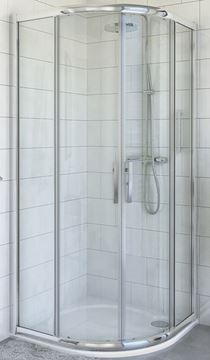 ROTH PROXIMA LINE PXR2N/900 sprchový kút 90x90 cm, R550, posuvné dvere, brillant/sklo chinchilla