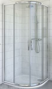 ROTH PROXIMA LINE PXR2N_2000 sprchový kút 100x100 cm, R550, posuvné dvere, brillant/sklo transparent