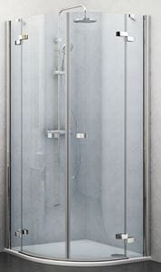 ROTH ELEGANT LINE GR2/900 sprchový kút 90x90 cm, R550, krídlové dvere, brillant/sklo transparent