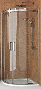 ROTH AMBIENT LINE AMR2N/900 sprchový kút 90x90 cm, R550, posuvné dvere, brillant/sklo transparent