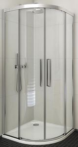 ROTH EXCLUSIVE LINE ECR2N/900 sprchový kút 90x90 cm, R550, posuvné dvere, brillant/sklo transparent