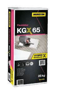 MUREXIN FLEX KGX 65 lepiaca malta 25 kg, šedá