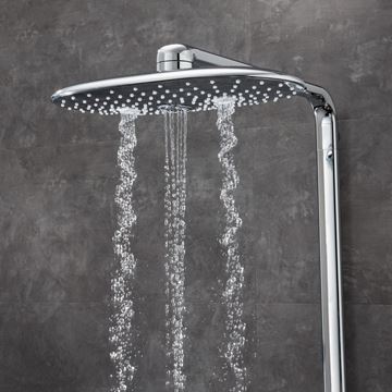 GROHE RAINSHOWER SMARTCONTROL DUO 360 sprchový set s termostatickou batériou, horná sprcha, ručná sprcha s 2 prúdmi, tyč, hadica, chróm 26250000 Obrázek - fotka
