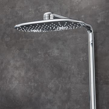 GROHE RAINSHOWER SMARTCONTROL DUO 360 sprchový set s termostatickou batériou, horná sprcha, ručná sprcha s 2 prúdmi, tyč, hadica, chróm 26250000 Obrázek - fotka