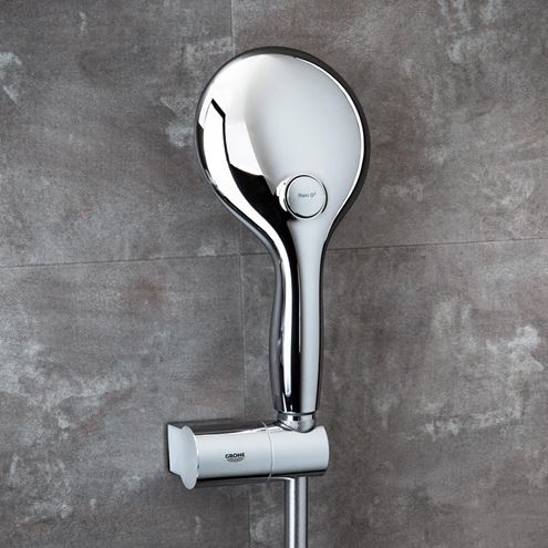 GROHE RAINSHOWER SMARTCONTROL DUO 360 sprchový set s termostatickou batériou, horná sprcha, ručná sprcha s 2 prúdmi, tyč, hadica, chróm 26250000 Obrázek - fotka