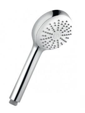 KLUDI LOGO sprchový set s termostatickou batériou, horná sprcha, ručná sprcha s 3 prúdmi, tyč, hadica, chróm 6809405-00 Obrázek - fotka