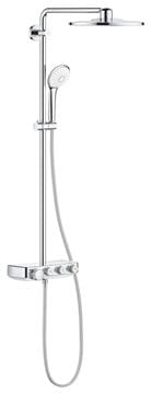 GROHE EUPHORIA SMARTCONTROL SYSTEM 310 DUO sprchový set s termostatickou batériou, horná sprcha, ručná sprcha s 3 prúdmi, tyč, hadica, chróm