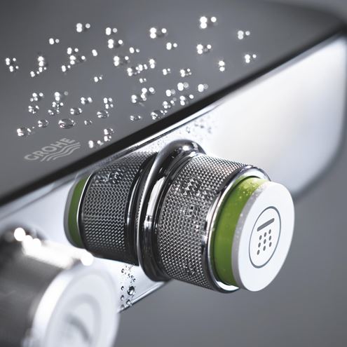 GROHE EUPHORIA SMARTCONTROL SYSTEM 260 MONO sprchový set s termostatickou batériou, horná sprcha, ručná sprcha s 3 prúdmi, tyč, hadica, chróm 26509000 Obrázek - fotka