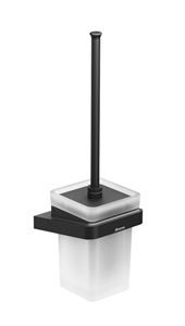 RAVAK 10° BLACK TD 410.20 WC kefa, nástenná, sklo, čierna