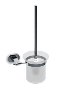 RAVAK CHROME CR 410.00 WC kefa, nástenná, sklo, chróm