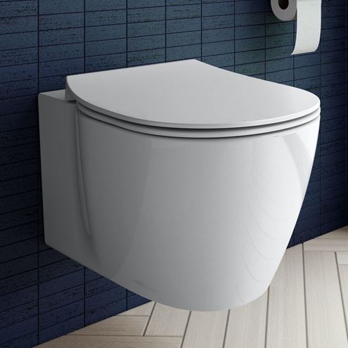 IDEAL STANDARD CONNECT SPACE WC sedadlo Ultra Slim, SoftClose E772401 Obrázek - fotka