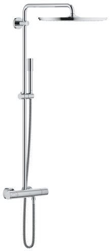 GROHE RAINSHOWER SYSTEM 400 sprchový set s termostatickou batériou, horná sprcha, ručná sprcha, tyč, hadica, chróm 27174001 Obrázek - Hlavní obrázek