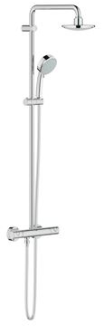 GROHE TEMPESTA COSMOPOLITAN 210 sprchový set s termostatickou batériou, horná sprcha, ručná sprcha s 2 prúdmi, tyč, hadica, chróm