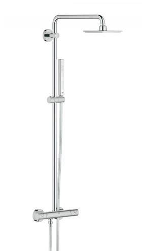 GROHE EUPHORIA SYSTEM 150 sprchový set s termostatickou batériou, horná sprcha, ručná sprcha, tyč, hadica, chróm 27932000 Obrázek - Hlavní obrázek